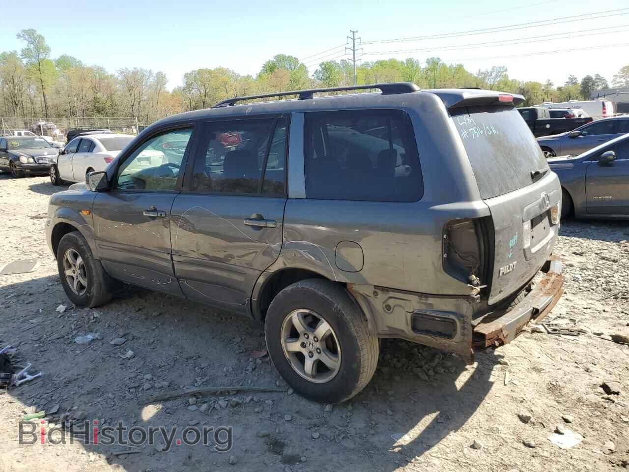 2007 HONDA PILOT - VIN: 2HKYF18407H525894 - Фото 2