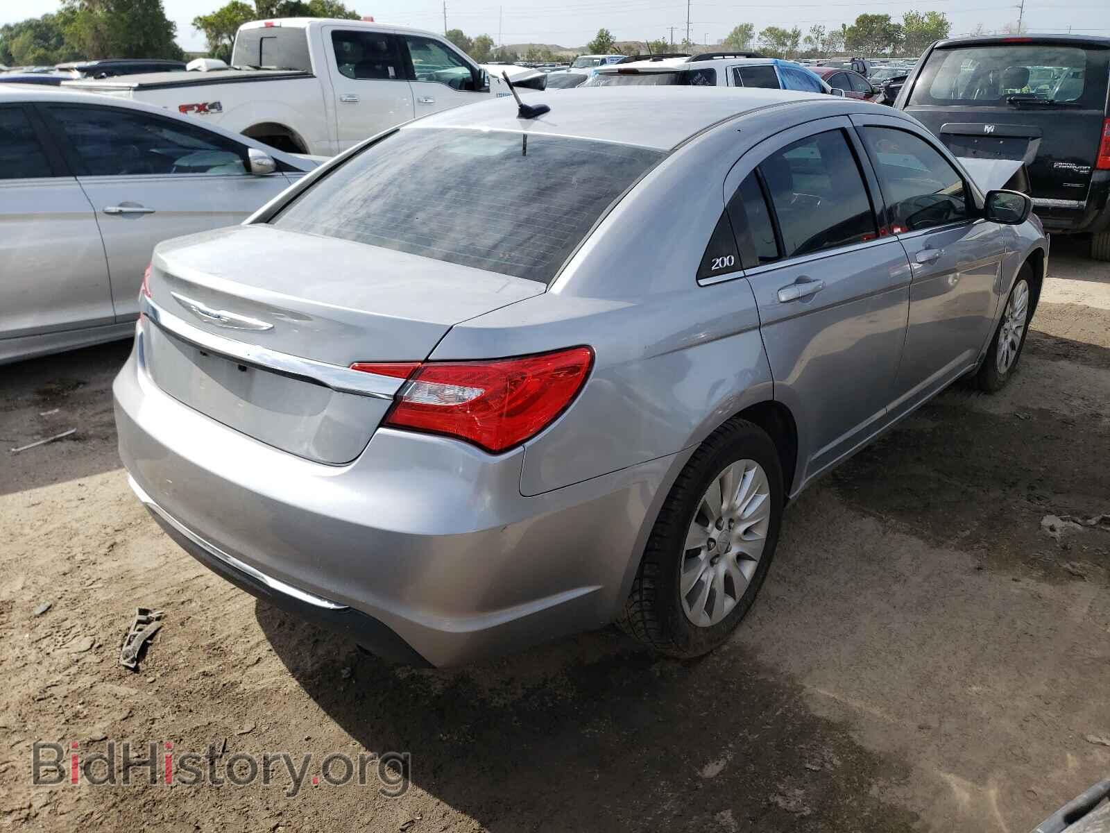 2014 CHRYSLER 200 - VIN: 1C3CCBABXEN123108 - Фото 4