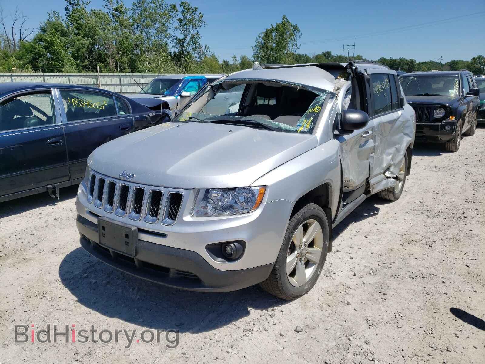 2012 JEEP COMPASS - VIN: 1C4NJDEB0CD675302 - Фото 2