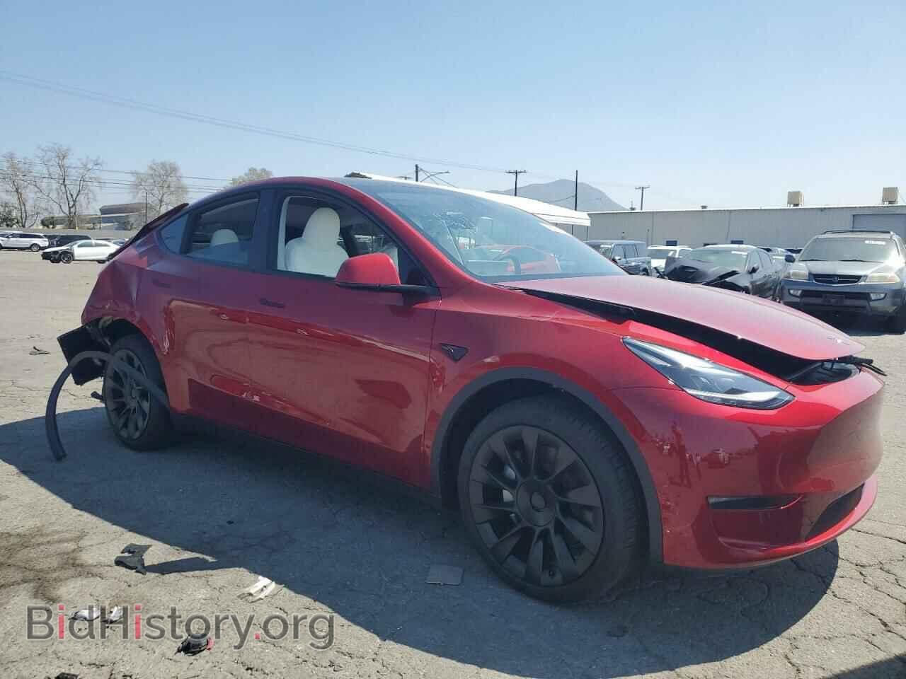 2024 TESLA MODEL Y - VIN: 7SAYGDEE2RA232656 - Фото 4