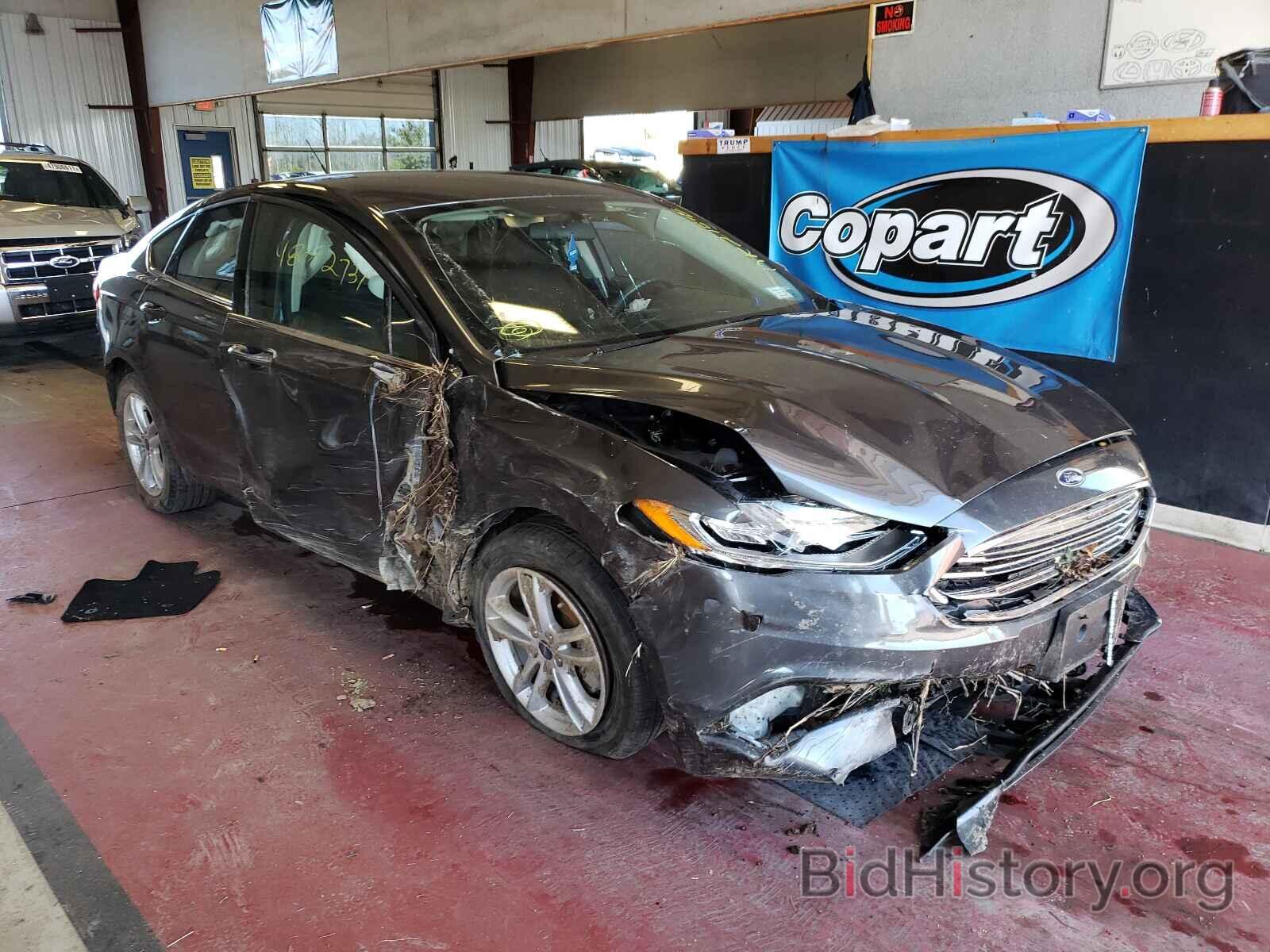 Photo 3FA6P0HD1JR106168 - FORD FUSION 2018