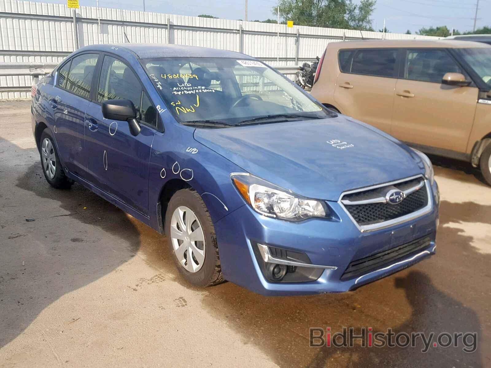 Photo JF1GJAA67GG014117 - SUBARU IMPREZA 2016