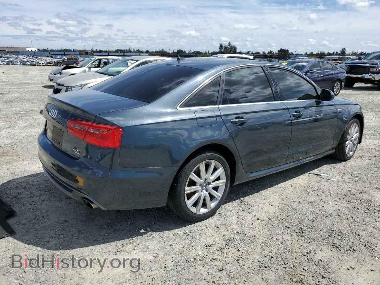 2013 AUDI A6 - VIN: WAUHGAFC3DN115476 - Фото 3