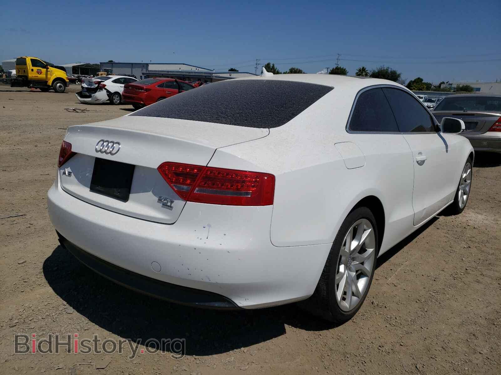 2012 AUDI A5 - VIN: WAULFAFRXCA004012 - Photo 4