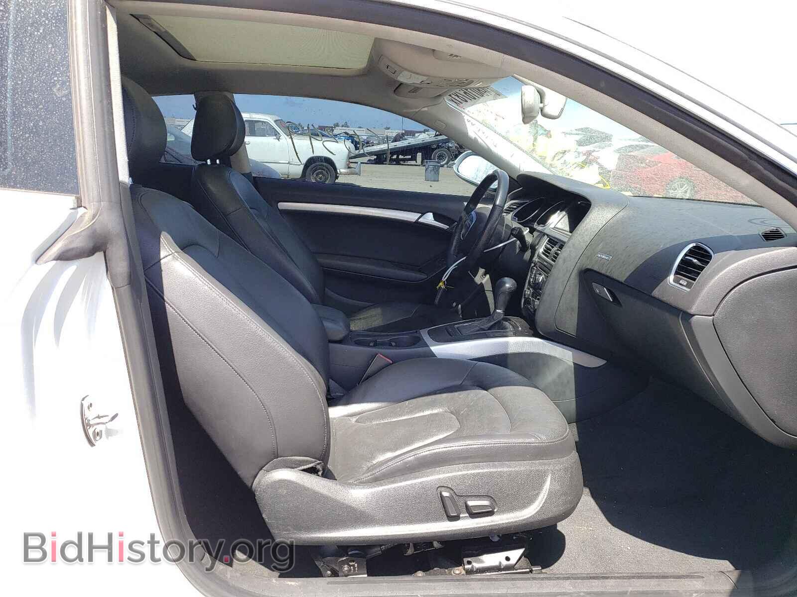 2012 AUDI A5 - VIN: WAULFAFRXCA004012 - Photo 5