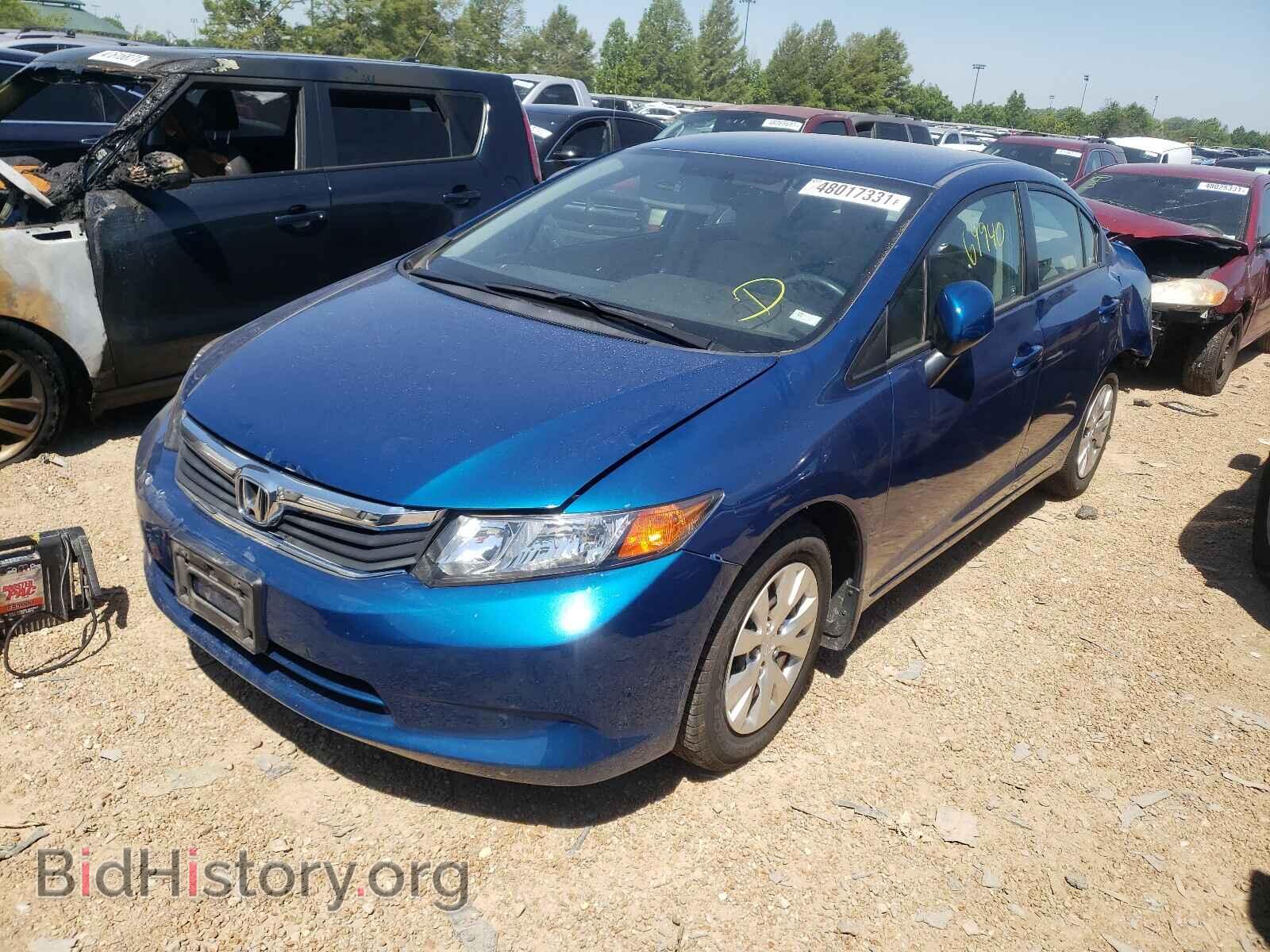 2012 HONDA CIVIC - VIN: 19XFB2F56CE018131 - Фото 2