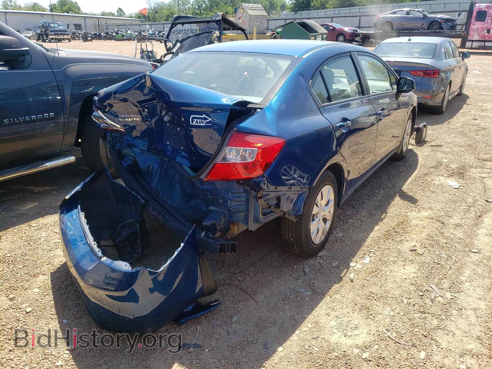 2012 HONDA CIVIC - VIN: 19XFB2F56CE018131 - Фото 4