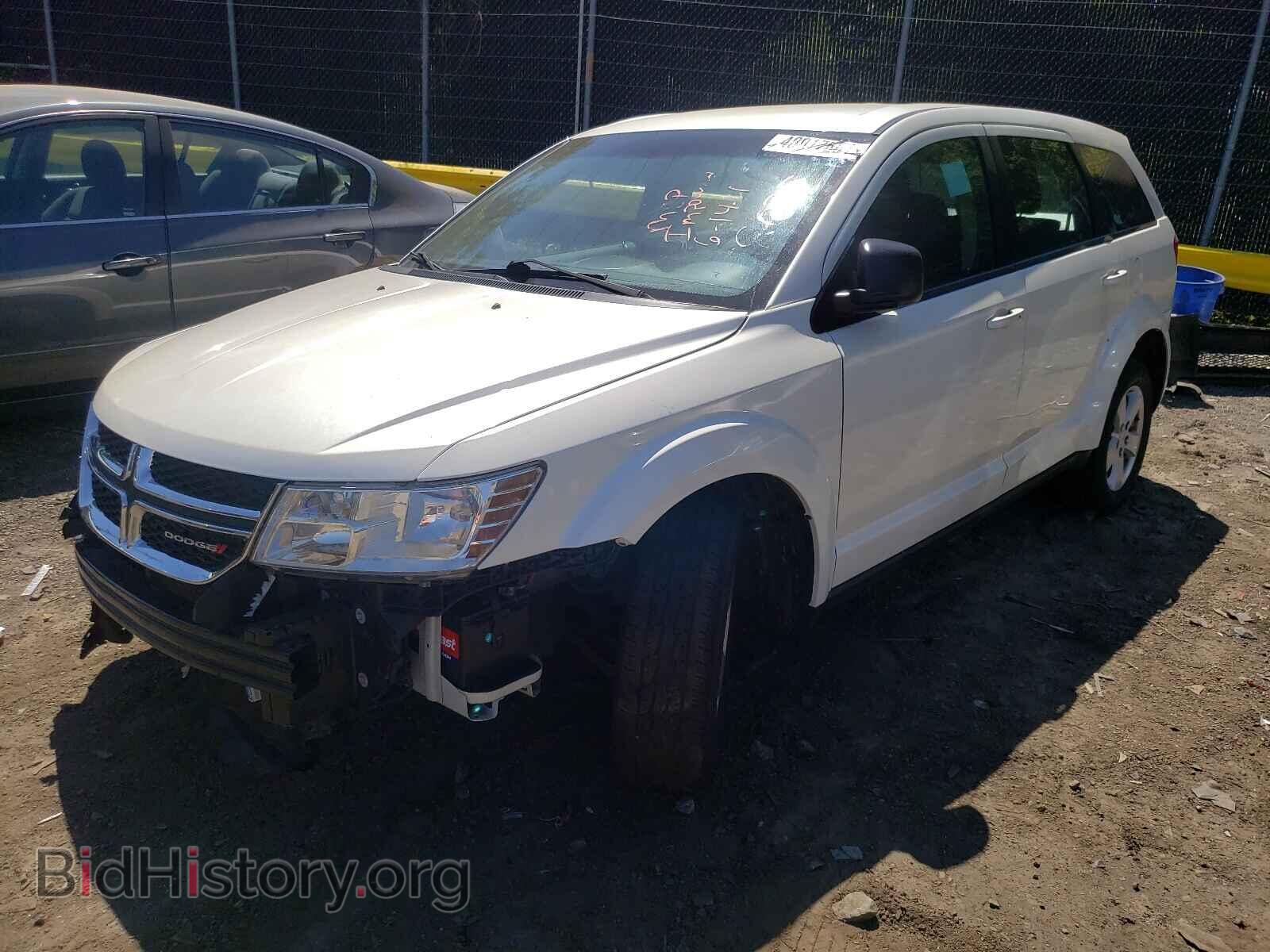 2013 DODGE JOURNEY - VIN: 3C4PDCAB2DT558025 - Фото 2