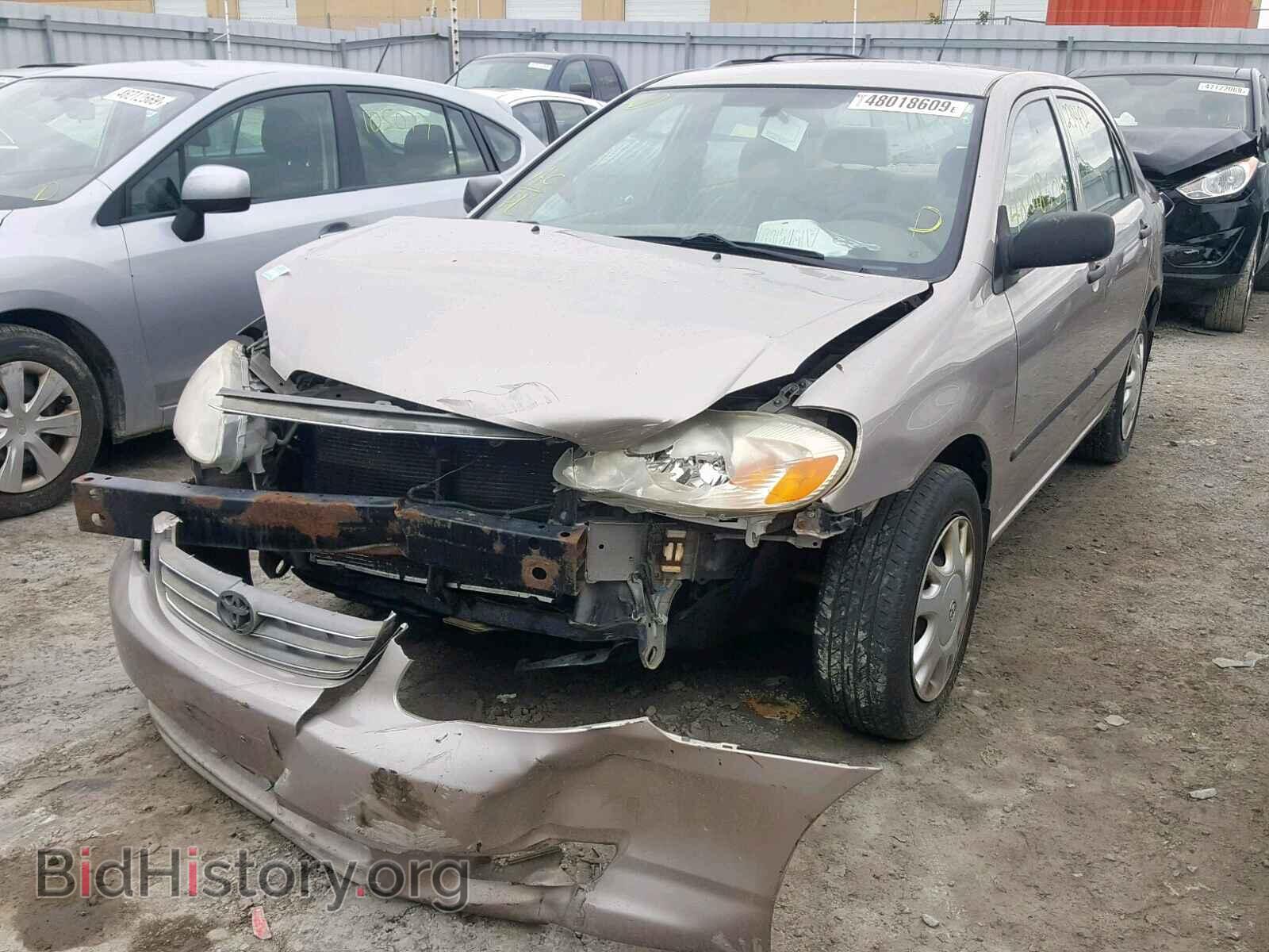 2003 TOYOTA COROLLA - VIN: 2T1BR32E73C776533 - Фото 2