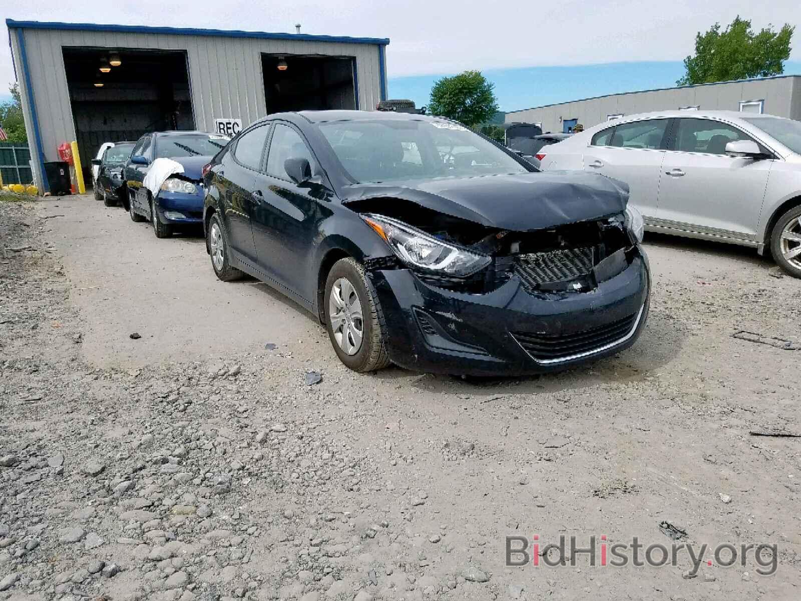 Photo KMHDH4AE6GU604954 - HYUNDAI ELANTRA 2016