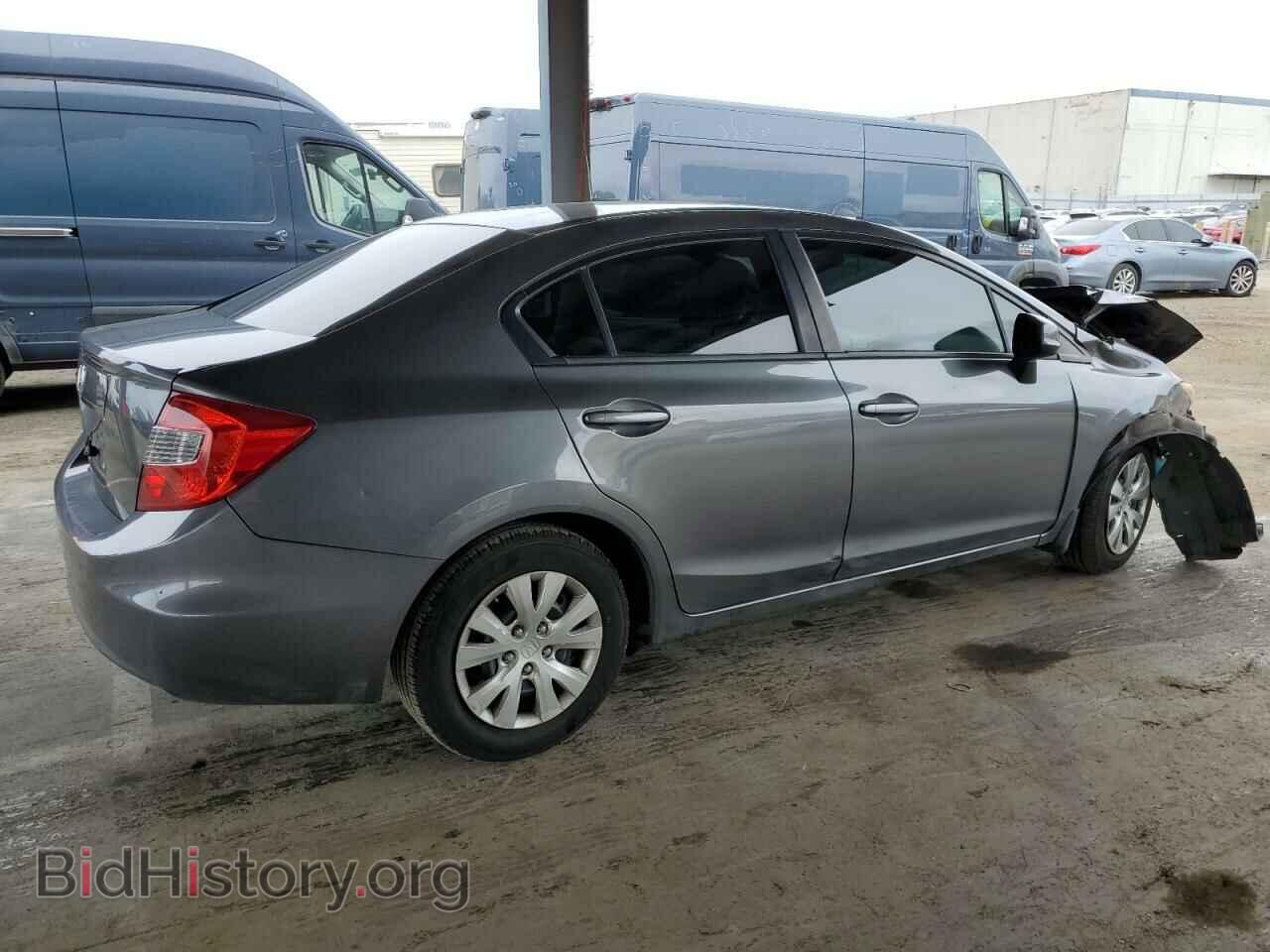 2012 HONDA CIVIC - VIN: 19XFB2F56CE380198 - Фото 3