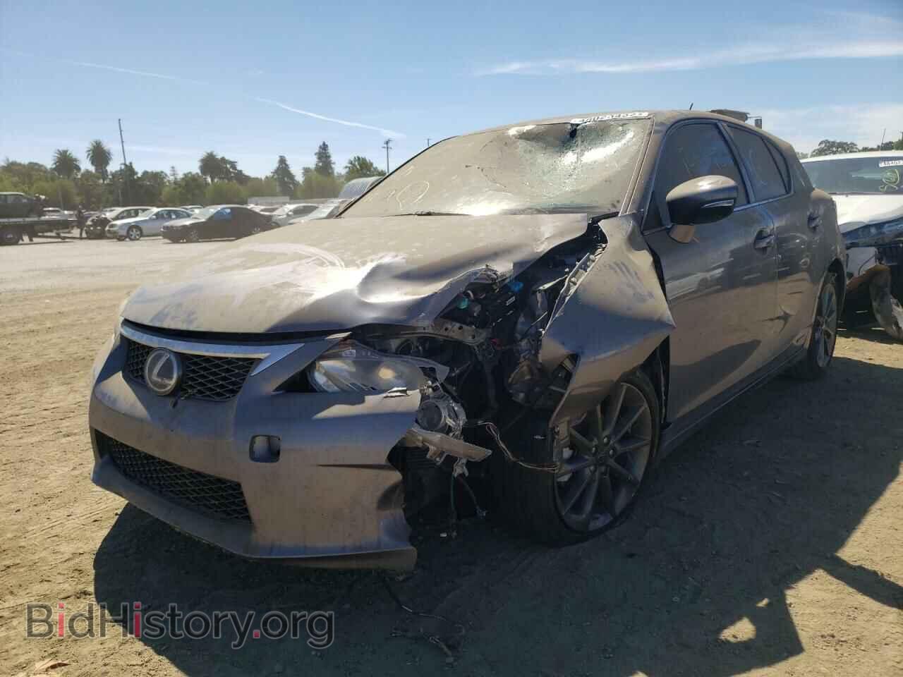 2012 LEXUS CT 200 - VIN: JTHKD5BH5C2098916 - Фото 2