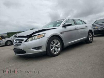 2011 Ford TAURUS SEL, silver — VIN 1FAHP2EW7BG152381, Copart