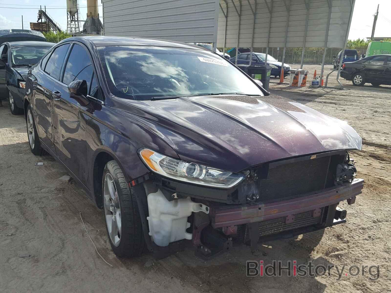 Photo 3FA6P0HR8DR122898 - FORD FUSION 2013