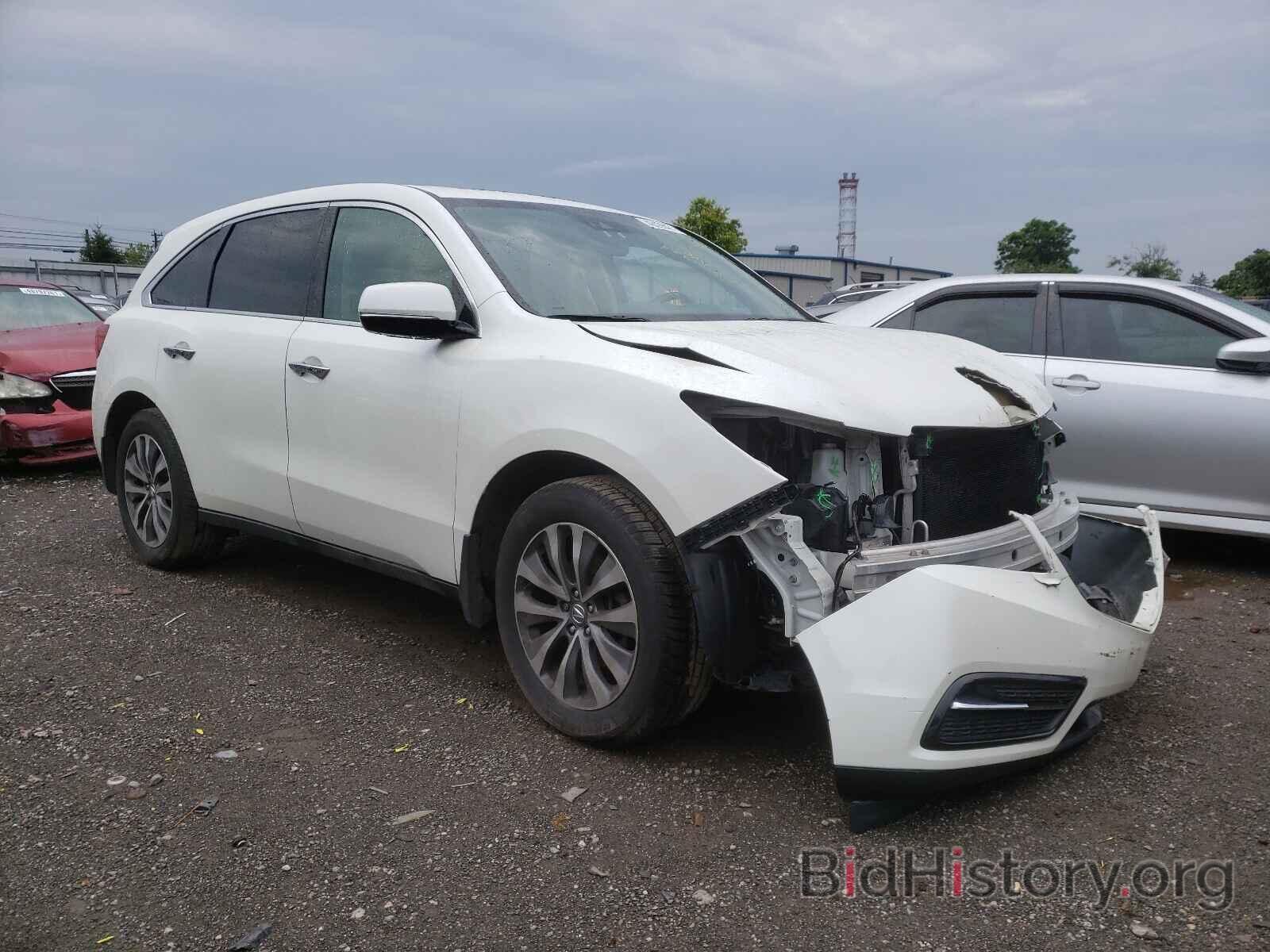 Фотография 5FRYD4H40GB003030 - ACURA MDX 2016