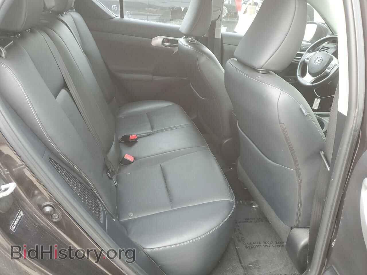 2012 LEXUS CT 200 - VIN: JTHKD5BH3C2063839 - Фото 10