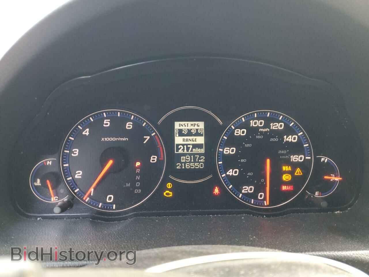 2007 ACURA TSX - VIN: JH4CL96997C014372 - Фото 9