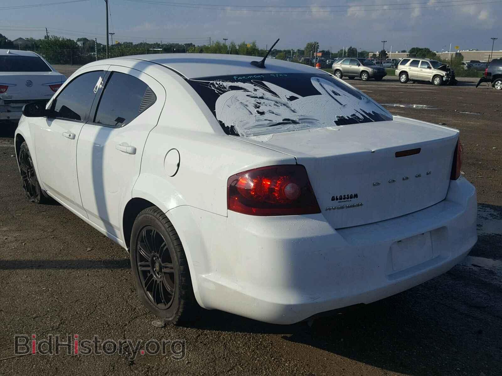 2012 DODGE AVENGER - VIN: 1C3CDZAB3CN220105 - Фото 3