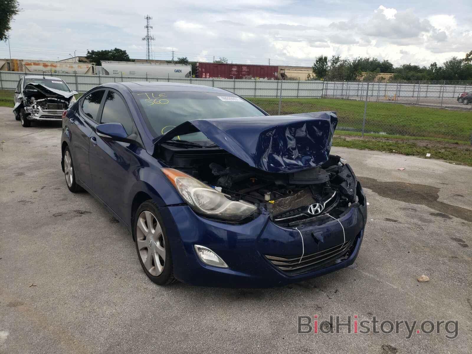 Photo KMHDH4AE0DU836588 - HYUNDAI ELANTRA 2013