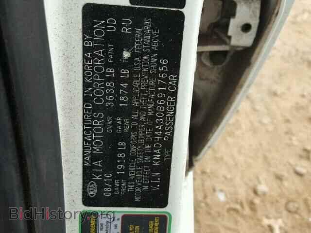 2011 KIA RIO BASE - VIN: KNADH4A30B6917656 - Photo 10
