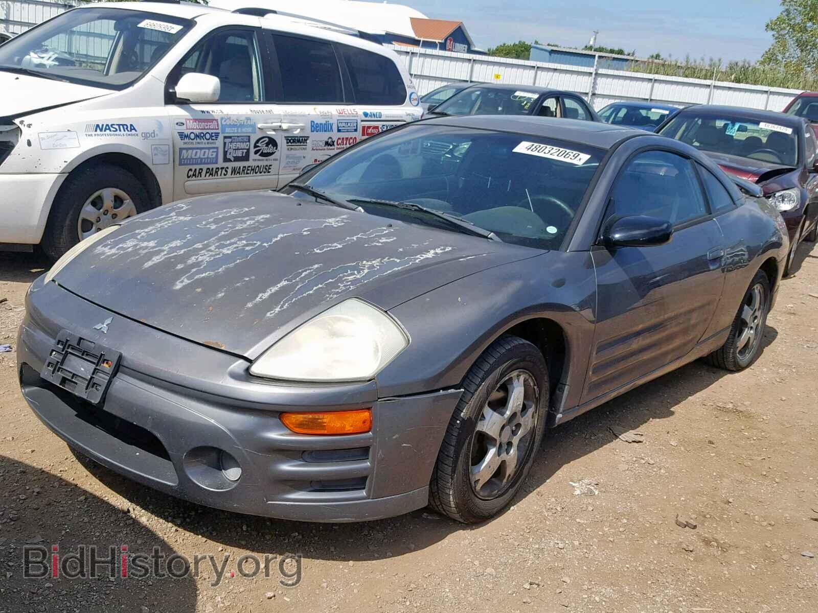 2003 MITSUBISHI ECLIPSE - VIN: 4A3AC44G03E054199 - Фото 2