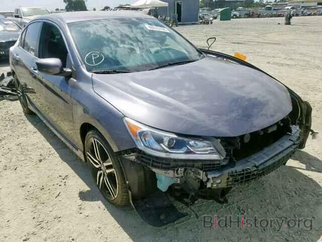 Photo 1HGCR2F57GA066116 - HONDA ACCORD SPO 2016