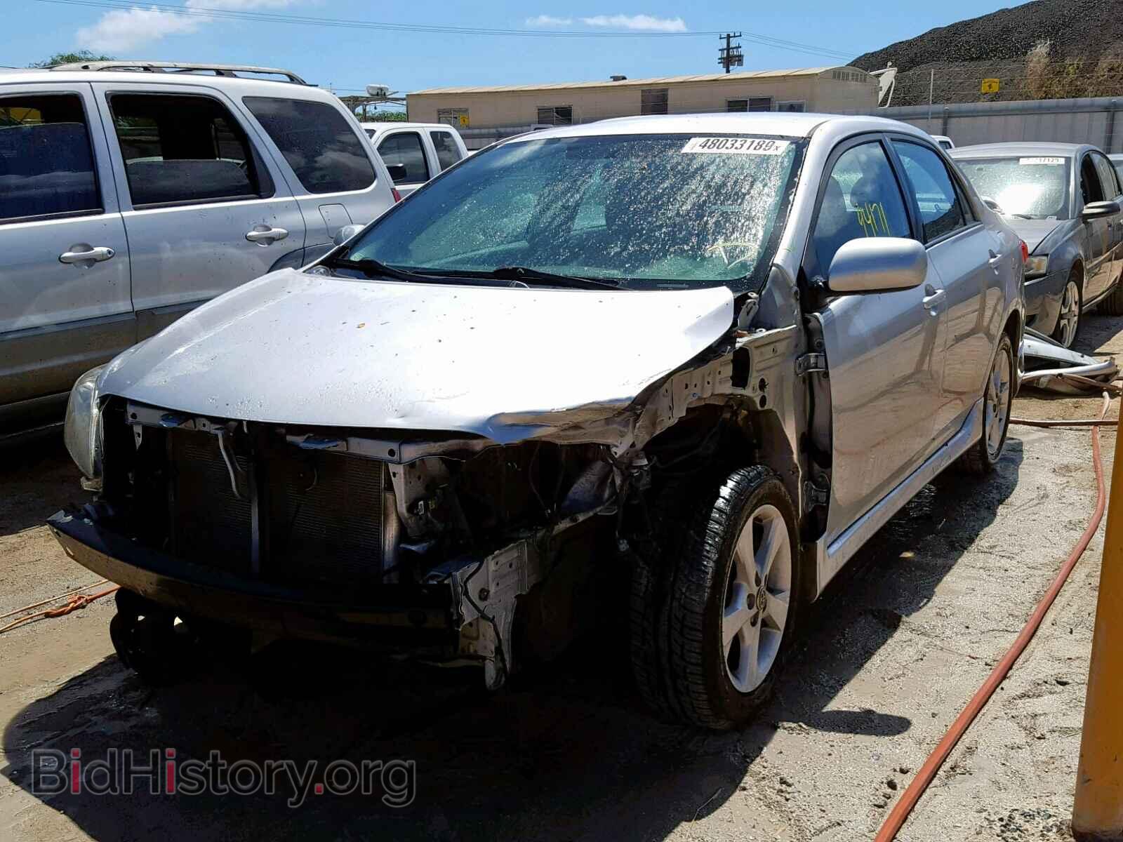 2011 TOYOTA COROLLA BA - VIN: 2T1BU4EE3BC663029 - Фото 2