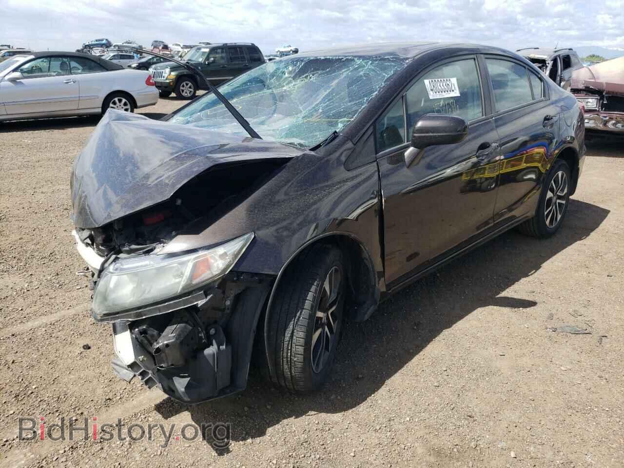 2014 HONDA CIVIC - VIN: 2HGFB2F89EH557748 - Photo 2