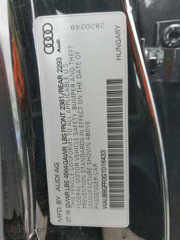 2016 AUDI A3 - VIN: WAUB8GFF0G1016433 - Фото 12