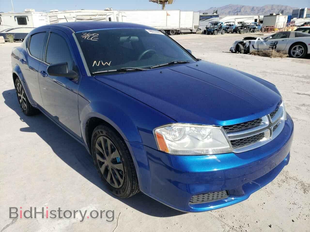 Photo 1C3CDZAB9CN270345 - DODGE AVENGER 2012