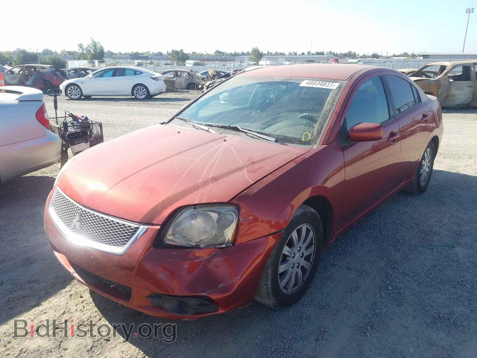 2012 MITSUBISHI GALANT - VIN: 4A32B2FF4CE019004 - Фото 2