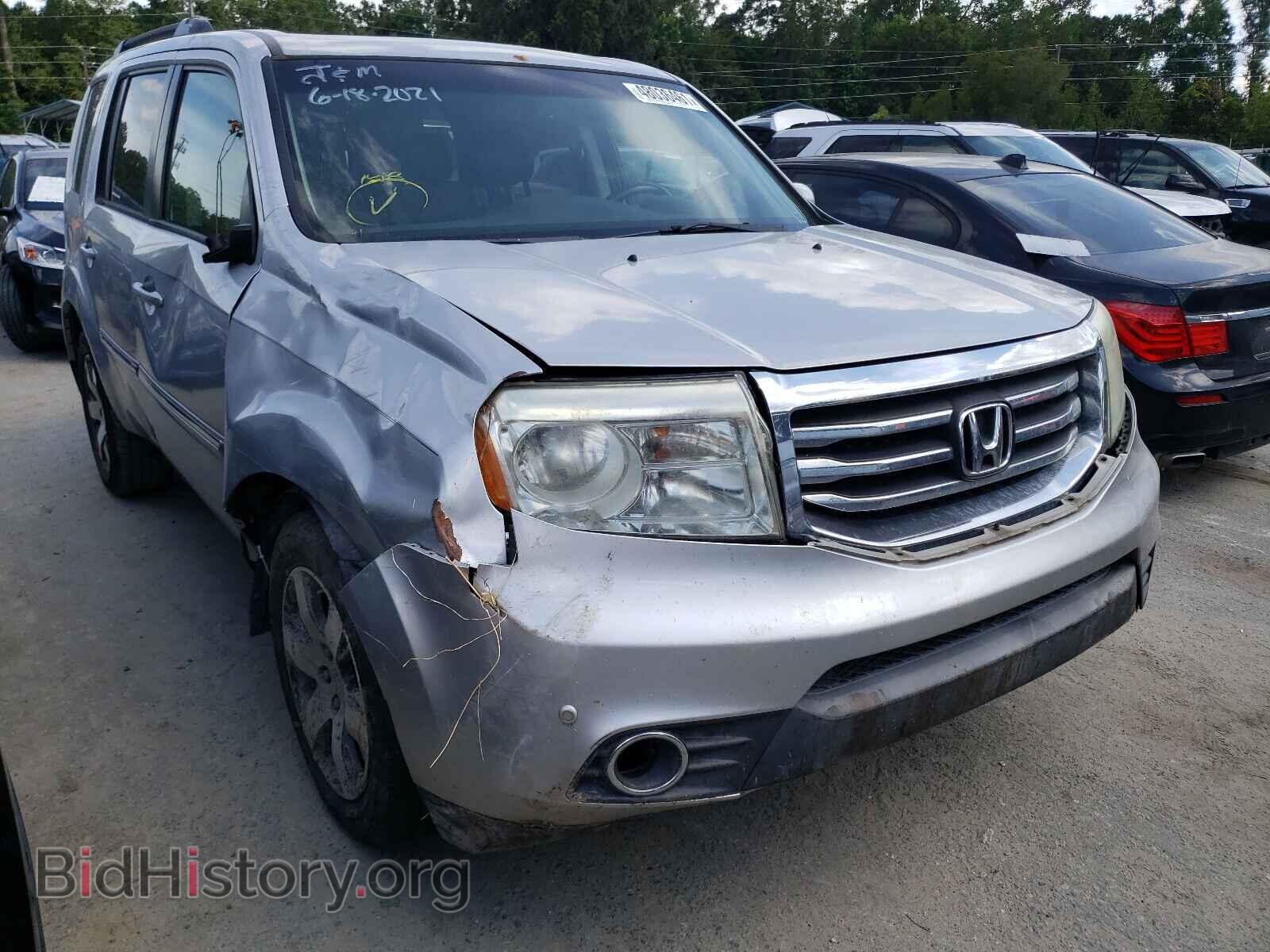 Фотография 5FNYF3H98CB013624 - HONDA PILOT 2012