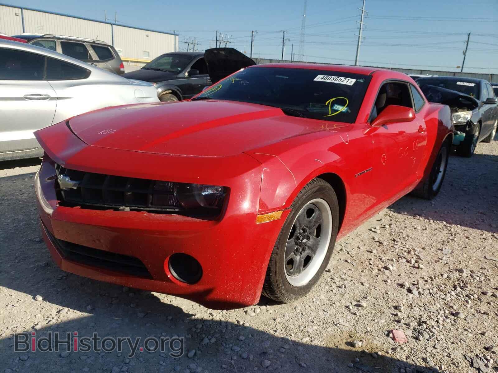 2012 CHEVROLET CAMARO - VIN: 2G1FE1E38C9192291 - Фото 2