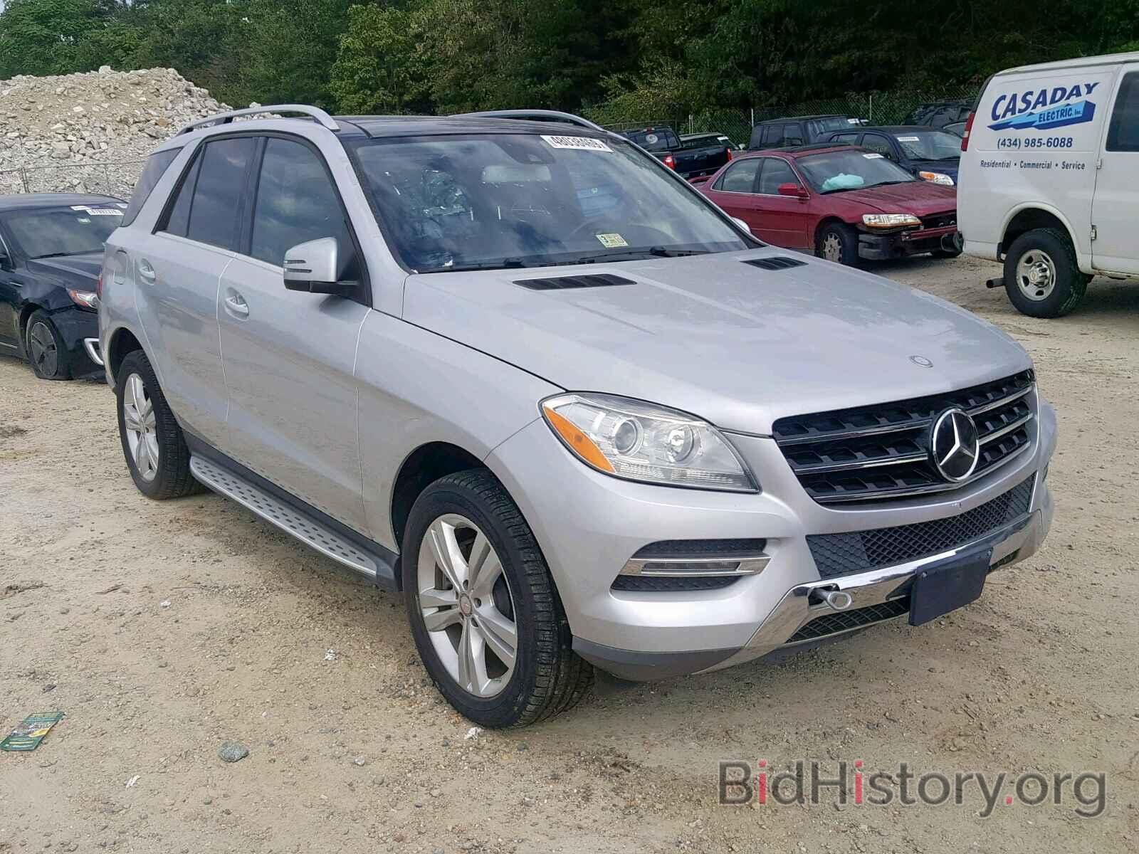 Photo 4JGDA5HB5DA203267 - MERCEDES-BENZ ML 350 4MA 2013