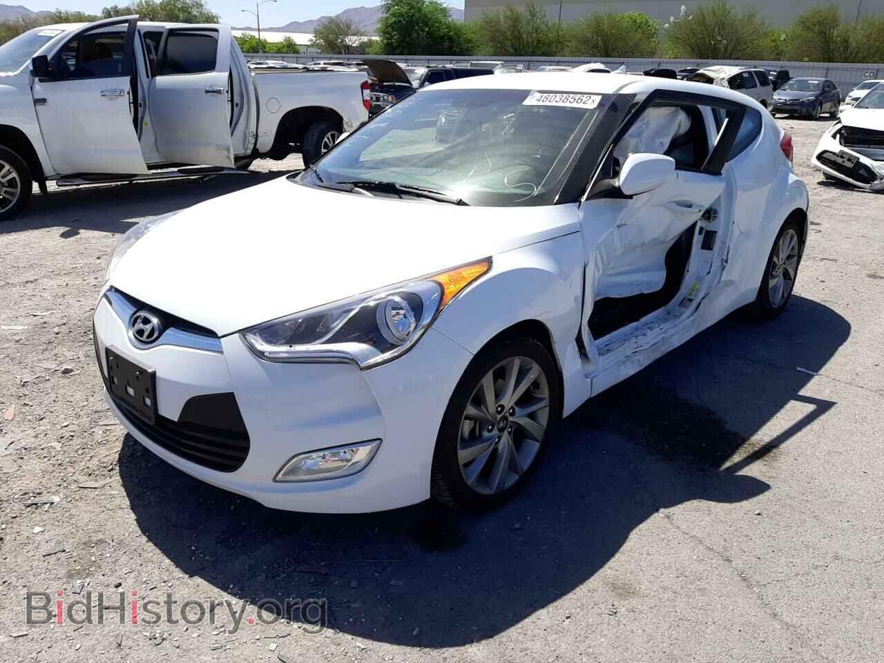 2017 HYUNDAI VELOSTER - VIN: KMHTC6AD8HU308042 - Фото 2