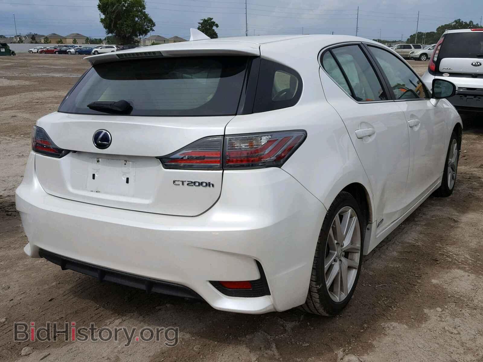 2015 LEXUS CT 200 - VIN: JTHKD5BH4F2242928 - Фото 4