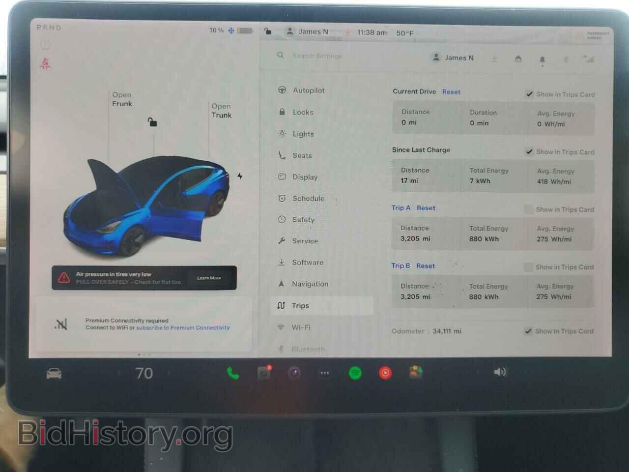 2021 TESLA MODEL 3 - VIN: 5YJ3E1EB3MF861999 - Photo 9