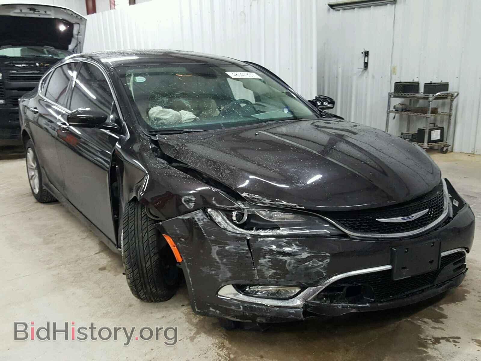 Фотография 1C3CCCCB9FN564278 - CHRYSLER 200 2015