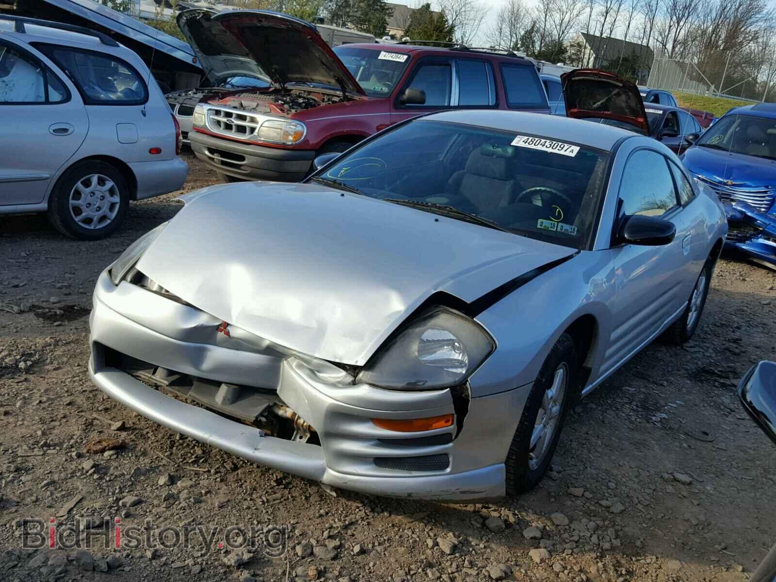 2001 MITSUBISHI ECLIPSE - VIN: 4A3AC34G81E208147 - Фото 2