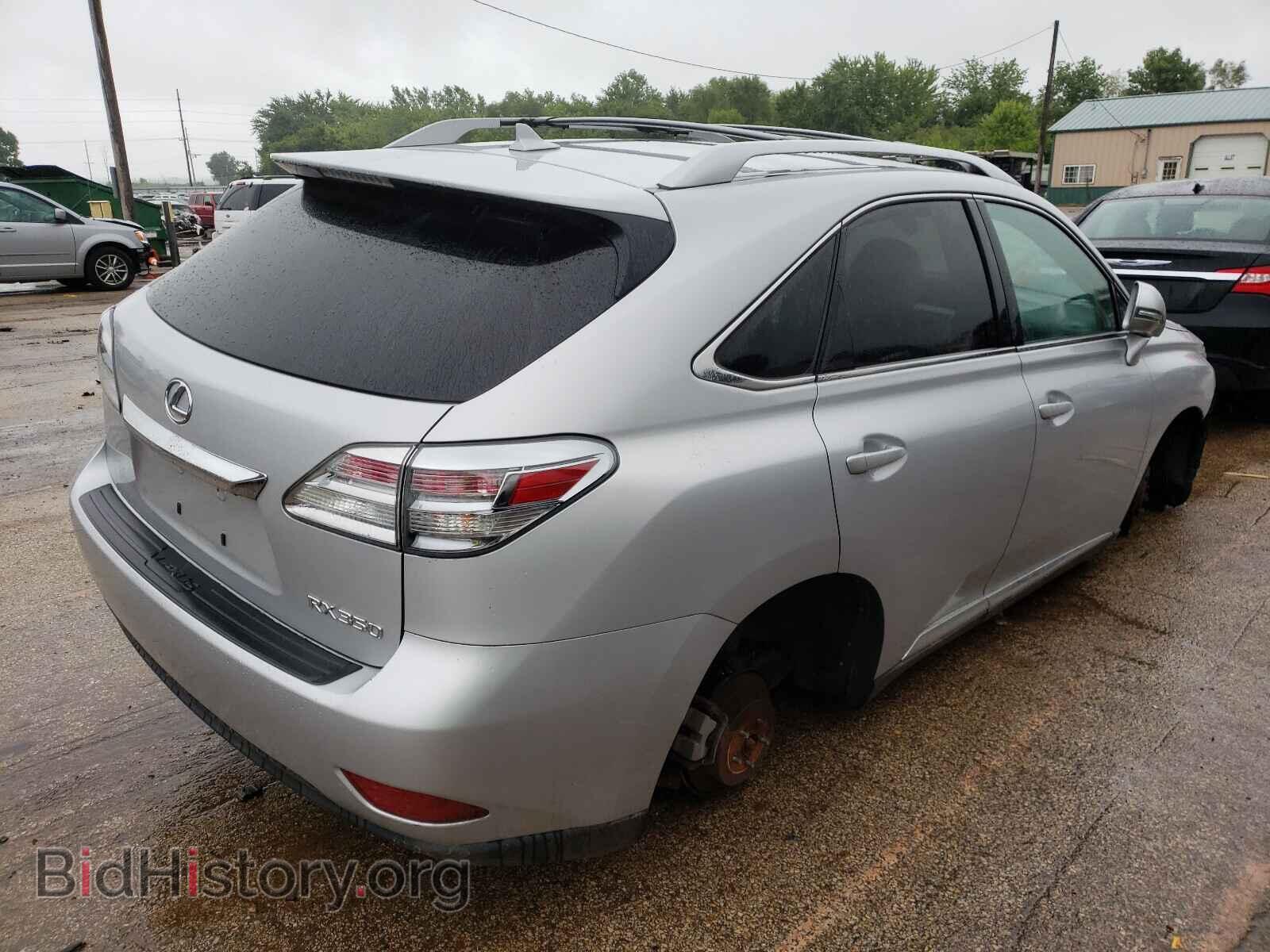 2011 LEXUS RX350 - VIN: 2T2BK1BA5BC096680 - Фото 4