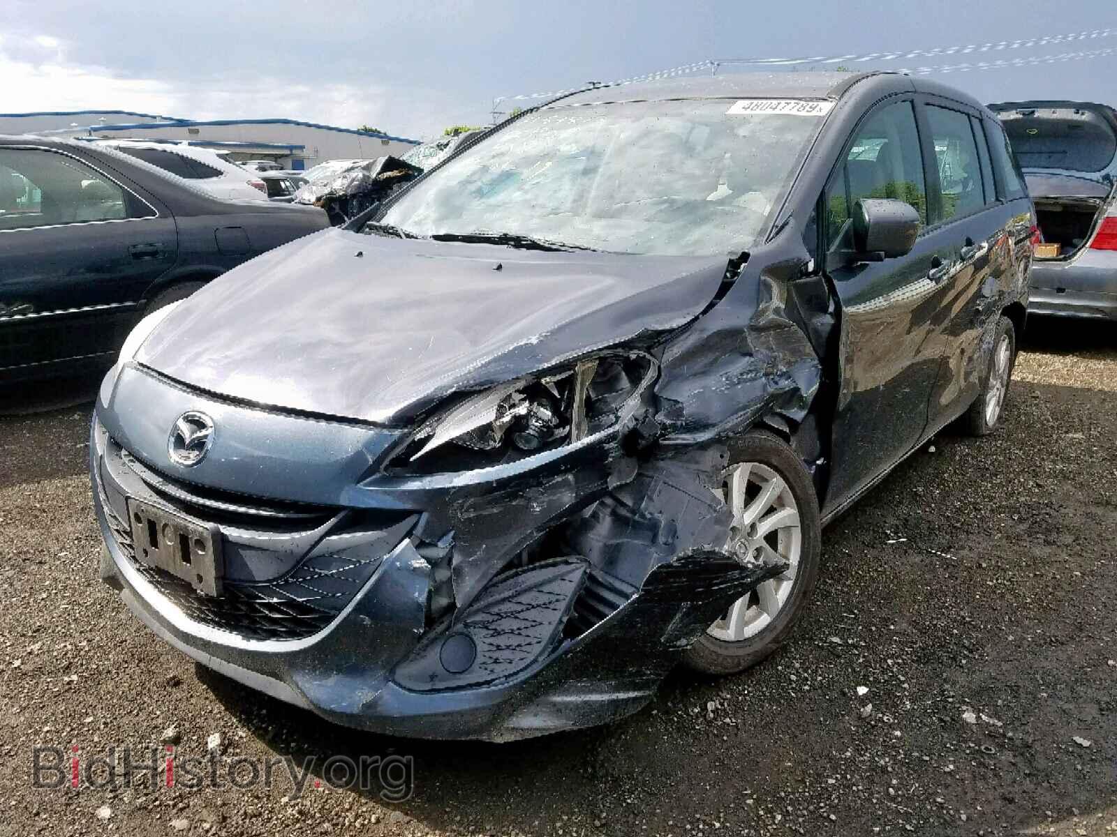 2012 MAZDA 5 - VIN: JM1CW2BL5C0115700 - Фото 2