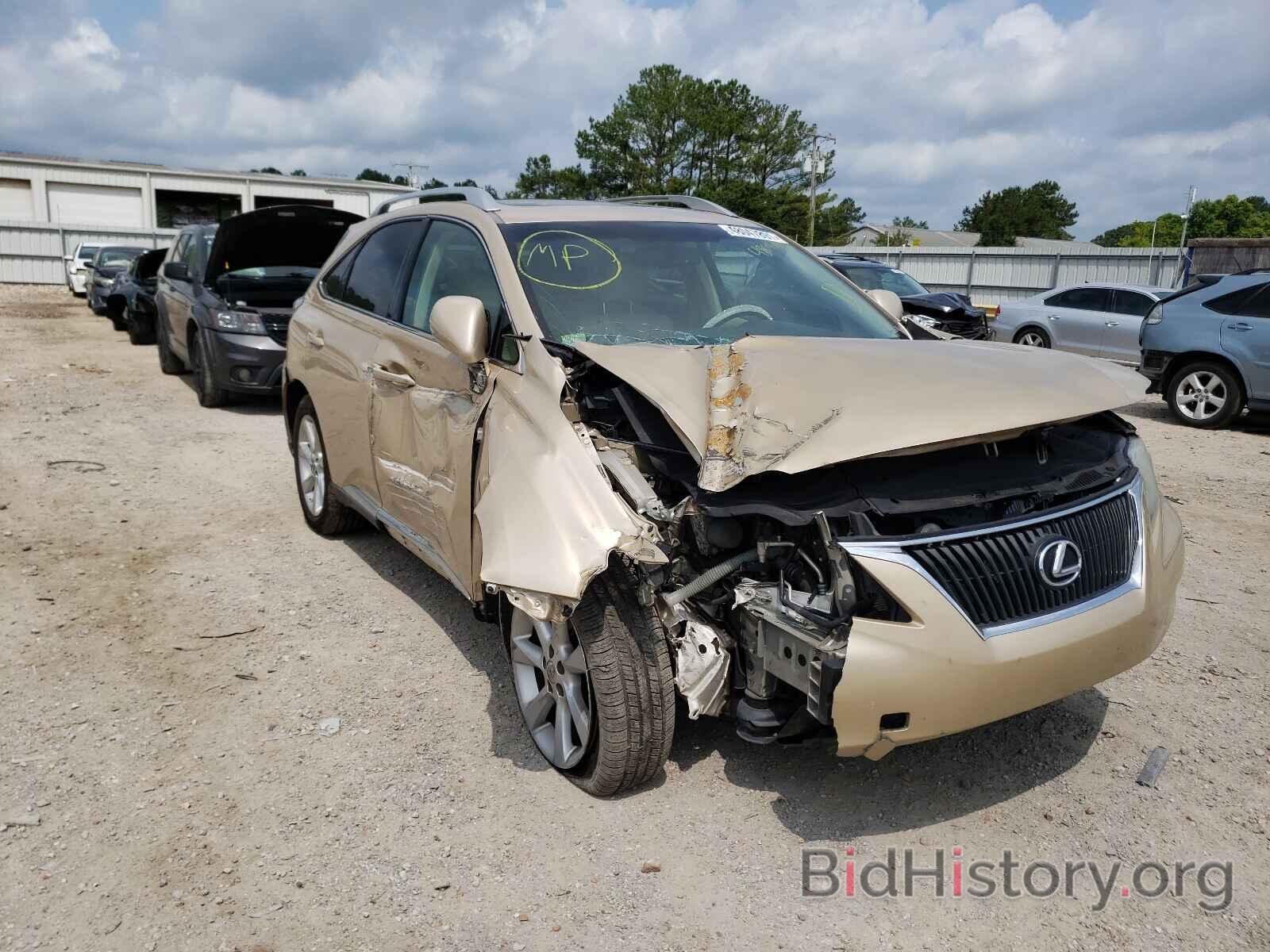 Photo 2T2ZK1BA2AC006107 - LEXUS RX350 2010