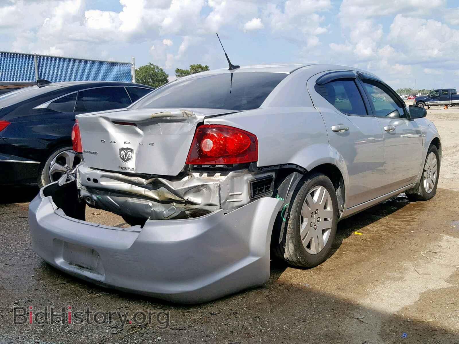 2011 DODGE AVENGER - VIN: 1B3BD4FB6BN533961 - Фото 4