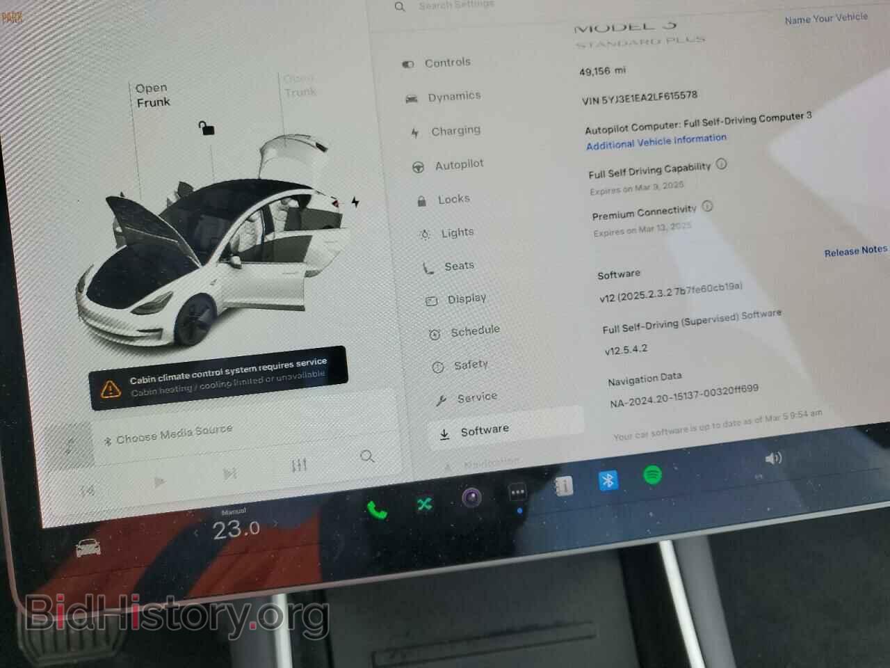 2020 TESLA MODEL 3 - VIN: 5YJ3E1EA2LF615578 - Photo 9
