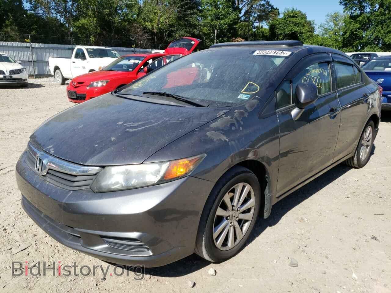 2012 HONDA CIVIC - VIN: 2HGFB2F87CH603302 - Фото 2