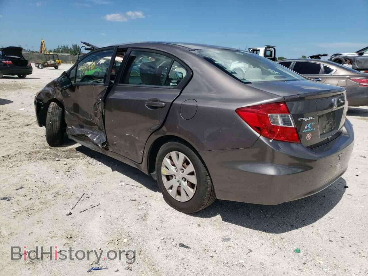 2012 HONDA CIVIC - VIN: 19XFB2F53CE015347 - Фото 3