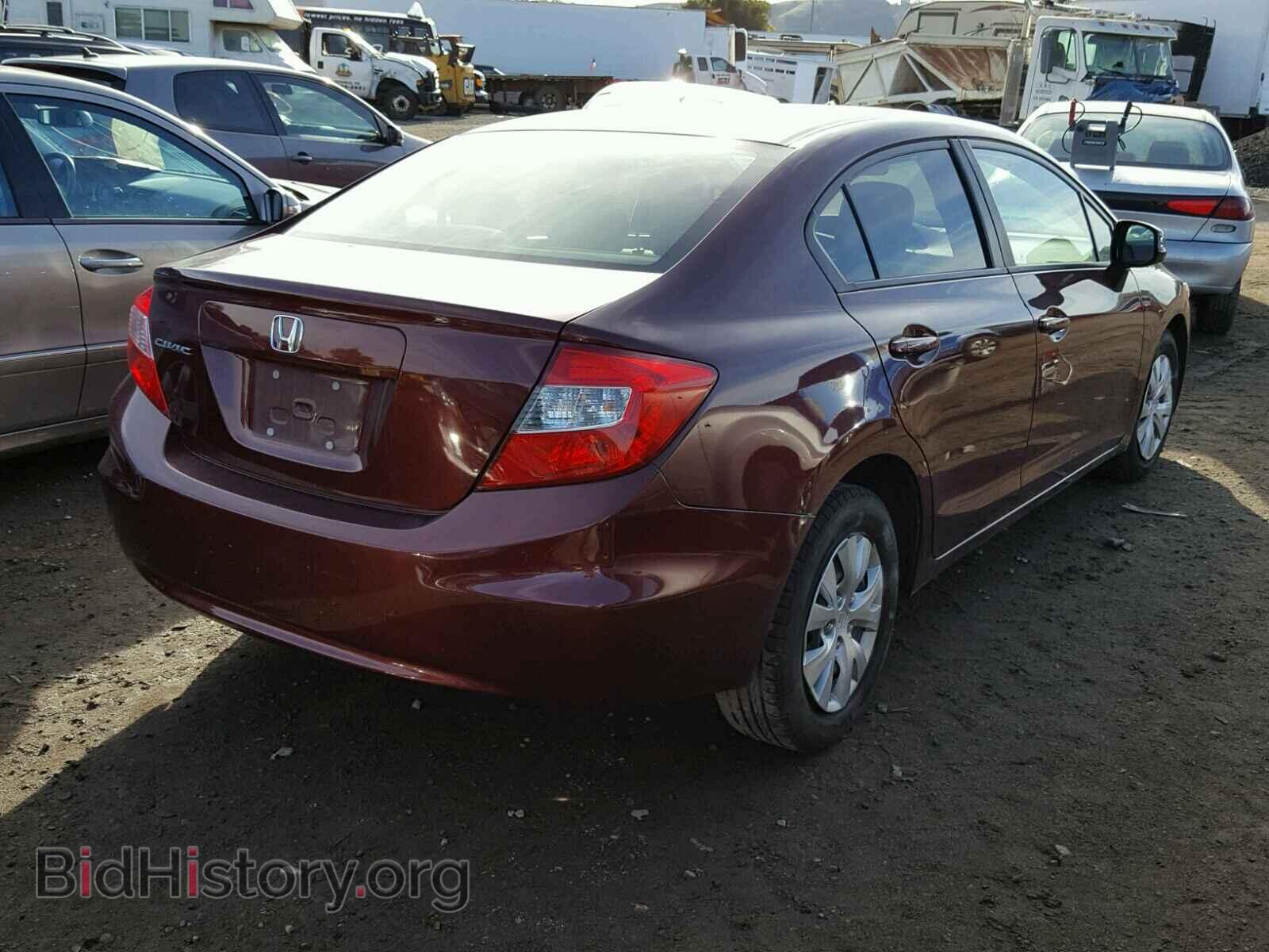 2012 HONDA CIVIC - VIN: 19XFB2F59CE337152 - Photo 4