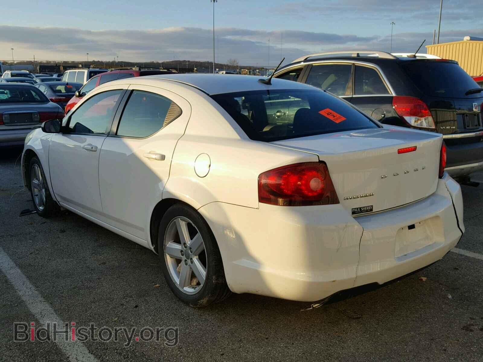 2013 DODGE AVENGER - VIN: 1C3CDZAB6DN644475 - Фото 3
