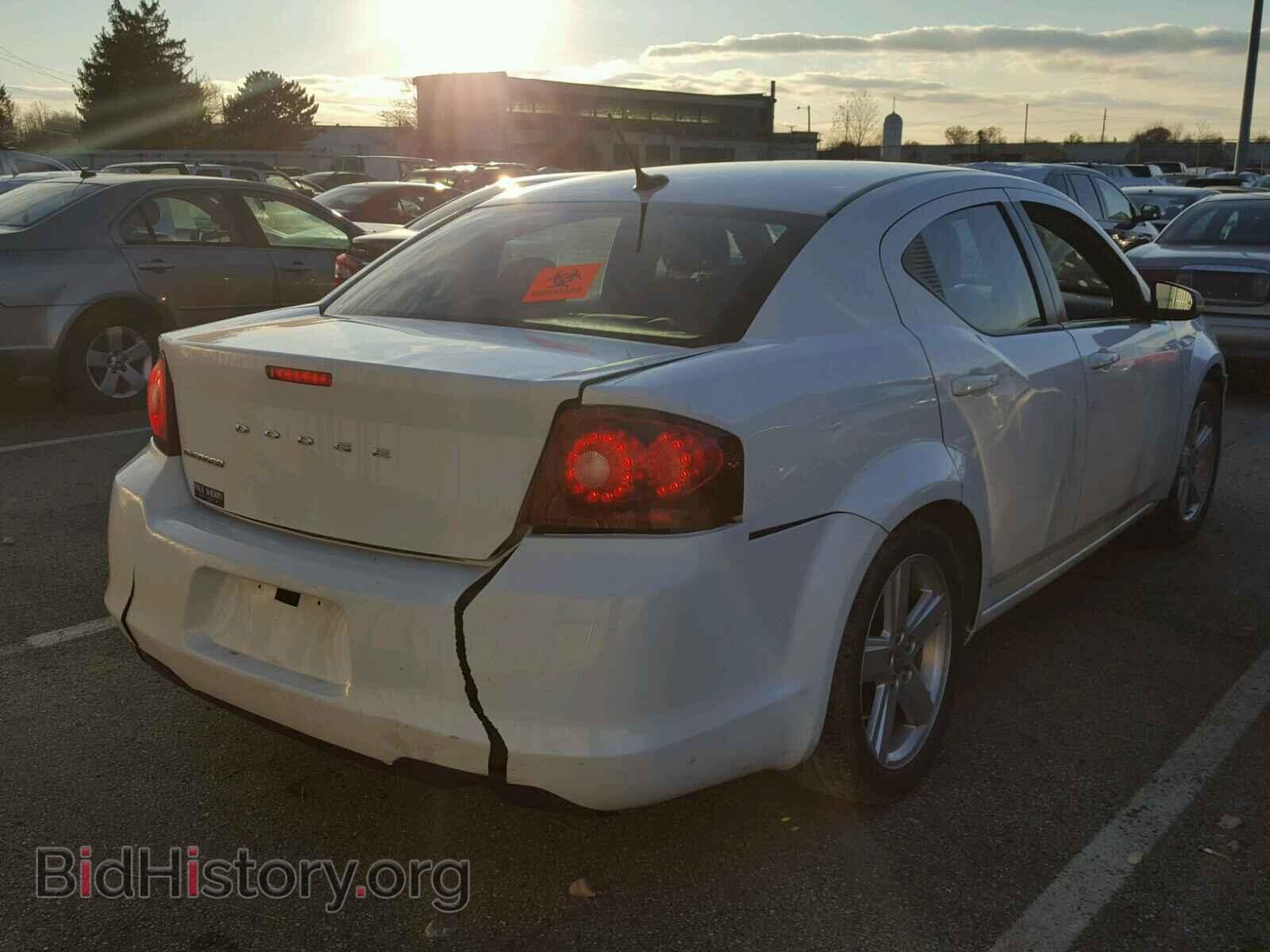 2013 DODGE AVENGER - VIN: 1C3CDZAB6DN644475 - Фото 4