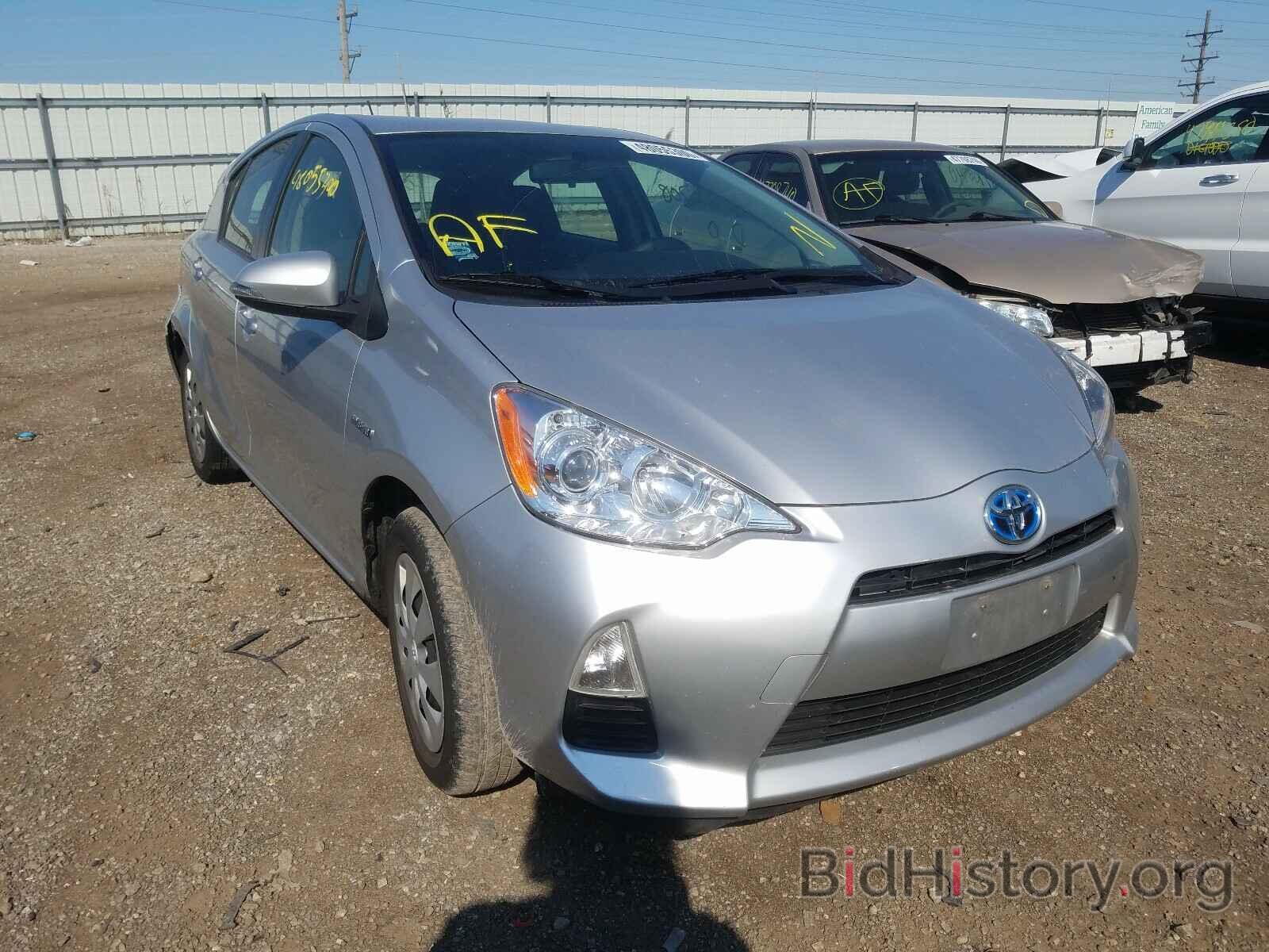 Photo JTDKDTB32E1079002 - TOYOTA PRIUS 2014